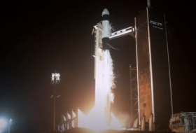   La fusée SpaceX a décollé vers l'ISS avec 4 astronautes à bord  