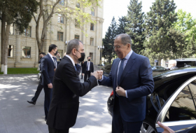  Les ministres des Affaires étrangères azerbaïdjanais et russe se rencontrent à Bakou - Mise à Jour - PHOTOS