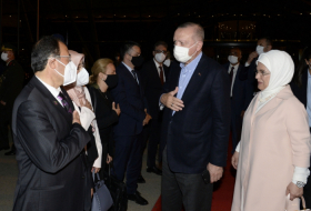   Le président turc Recep Tayyip Erdogan termine sa visite officielle en Azerbaïdjan  