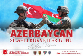   Le ministère turc de la Défense nationale a félicité l'Azerbaïdjan   
