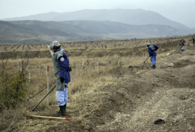   L'Azerbaïdjan désamorce 108 mines terrestres dans les territoires libérés  
