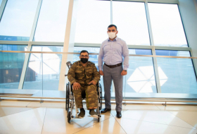 La Fondation «YAŞAT» a envoyé en Turquie 3 autres anciens combattants azerbaïdjanais
