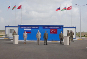  Le Jour de la Victoire de la Turquie célébré au Centre de surveillance conjoint à Aghdam 