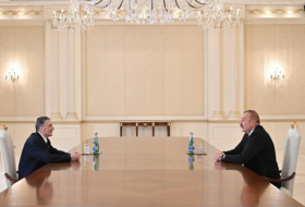  Le président Ilham Aliyev reçoit le scientifique de renommée mondiale Aziz Sancar