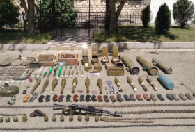  Le nombre d'armes détectées dans les territoires azerbaïdjanais libérés a été dévoilé 