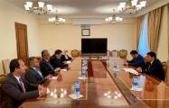  Hikmet Hadjiyev rencontre le vice-ministre malaisien des Affaires étrangères 