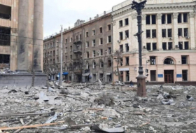   En images/vidéo:  Kharkiv après une attaque de missile 