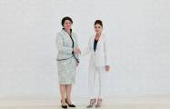  Les premières dames d'Azerbaïdjan et de Lituanie s’entretiennent à Bakou - PHOTOS