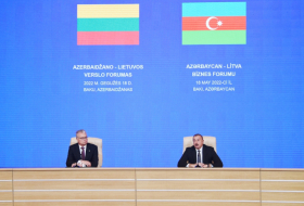  Un forum d'affaires Azerbaïdjan-Lituanie organisé à Bakou - PHOTOS