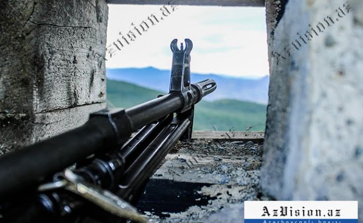  Les positions de l`armée azerbaïdjanaise en direction de Kelbédjer ont été soumises à des tirs 
