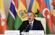  Président azerbaïdjanais : « Nous voulons que notre voix soit entendue dans le monde entier » 