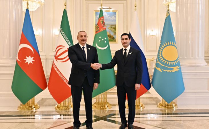  Achgabat: Entretien du président Ilham Aliyev avec son homologue turkmène - <span style="color: #ff0000;"> PHOTO </span> 