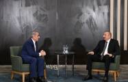  Le président azerbaïdjanais s'entretient avec le premier ministre palestinien à Konya 