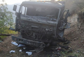   Des véhicules militaires arméniens détruits par l'armée azerbaïdjanaise -   PHOTOS    