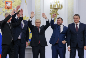  Poutine signe officiellement l'annexion de quatre régions d'Ukraine 