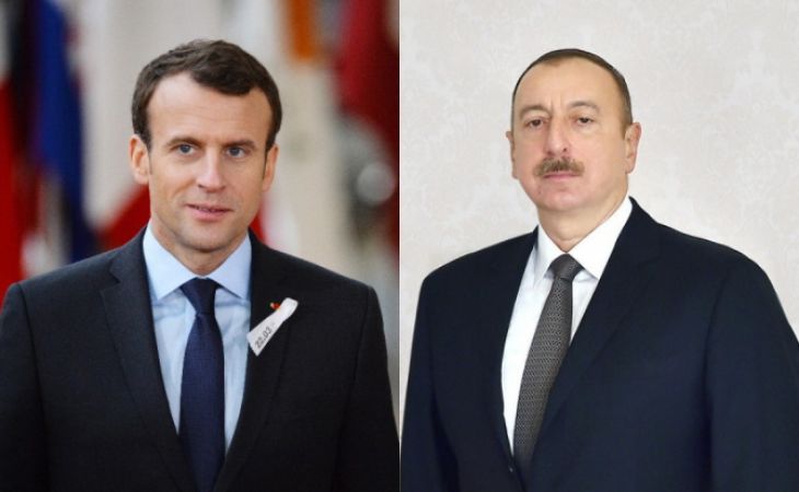  Le Président azerbaïdjanais reçoit un coup de fil de son homologue français 