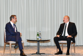   Eentretien du président Ilham Aliyev avec le Premier ministre grec à Sofia -   PHOTOS    