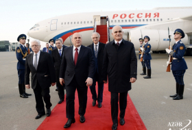  Le Premier ministre russe est arrivé en Azerbaïdjan 