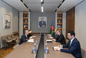  Djeyhoun Baïramov s'est entretenu avec l'ambassadeur britannique 
