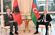  Le président azerbaïdjanais a eu un entretien en tête-à-tête avec le Premier ministre albanais - PHOTOS