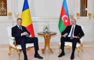  Bakou : Entretien en tête-à-tête des présidents azerbaïdjanais et roumain - Photo