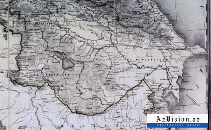  Le Caucase du Sud dans <span style="color: #ff0000;"> les cartes historiques </span> . Première partie : <span style="color: #ff0000;"> 1858. "Khankendi" et point ! (Images) </span> 