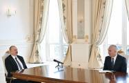  Le président Aliyev : L’Etat azerbaïdjanais assurera une vie confortable aux anciens déplacés internes qui retourneront à Latchine  