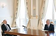  Ilham Aliyev a reçu son représentant spécial nommé dans la région de Latchine 