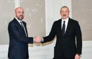 Une conversation téléphonique a eu lieu entre le président Aliyev et Charles Michel