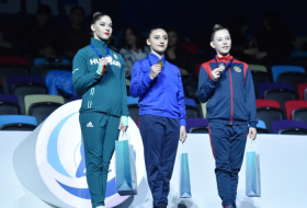   Une gymnaste azerbaïdjanaise brille en Coupe du monde  