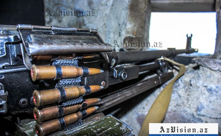   Des détachements armés arméniens illégaux tirent sur les positions de l`armée azerbaïdjanaise  