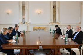   Le président Ilham Aliyev a reçu le représentant spécial de l'UE pour le Caucase du Sud  