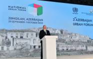   Le président Aliyev : Le plan général de 8 villes et 92 villages a déjà été approuvé    