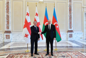   Entretien du président azerbaïdjanais avec le Premier ministre géorgien  