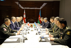  L'Azerbaïdjan et la Géorgie ont signé un plan de coopération militaire -  Photos  