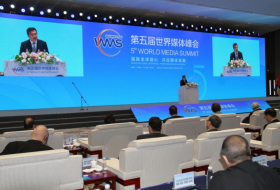   Une délégation azerbaïdjanaise participe au Sommet mondial des médias en Chine  