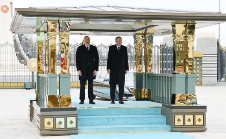  Cérémonie d’accueil officiel du président Ilham Aliyev à Ankara - <span style="color: #ff0000;">PHOTOS</span>