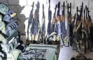  Des armes et munitions trouvées dans le sous-sol d'un jardin d'enfants à Khankendi 