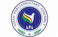   La 14e session plénière de l’Assemblée parlementaire asiatique se tiendra à Bakou  