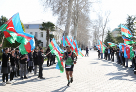   Fin de l’ultra-marathon Khankendi-Bakou  