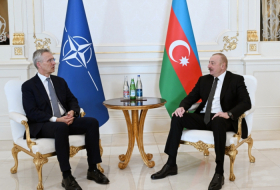  Le président azerbaïdjanais s’entretient en tête-à-tête avec le Secrétaire général de l’OTAN 