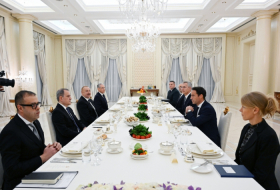   Le président azerbaïdjanais et le Secrétaire général de l’OTAN se réunissent en format élargi autour d’un dîner  
