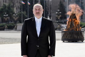   Ilham Aliyev : C’est la quatrième fois que j’allume le feu festif au Karabagh libéré  