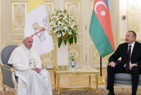   Le président azerbaïdjanais a envoyé une lettre de félicitations au pape François  