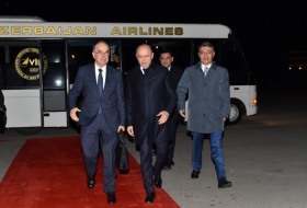  Le président de l'Albanie est arrivé à Bakou 