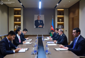   Le ministre azerbaïdjanais des Affaires étrangères reçoit l'ambassadeur de Chine  