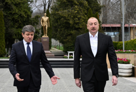  Le président Ilham Aliyev se déplace dans la région de Guébélé - Mise à Jour - Photos