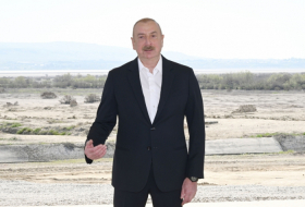 Aujourd’hui, nous disposons entièrement de nos sources d’eau (Ilham Aliyev)