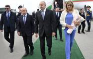  Le président bulgare est arrivé en Azerbaïdjan 