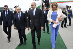  Le président bulgare est arrivé en Azerbaïdjan 